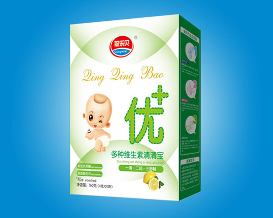 聪乐贝多种维生素清清宝