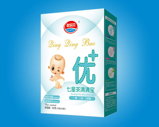 聪乐贝七星茶清清宝