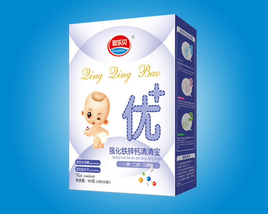 聪乐贝强化铁锌钙清清宝