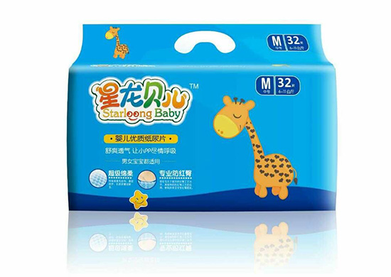 星龙贝儿婴儿纸尿片M32片