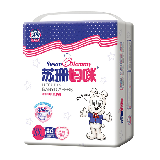 ��ɺ�����ᱡ��Ӥ��ֽ���XXL38+2Ƭ