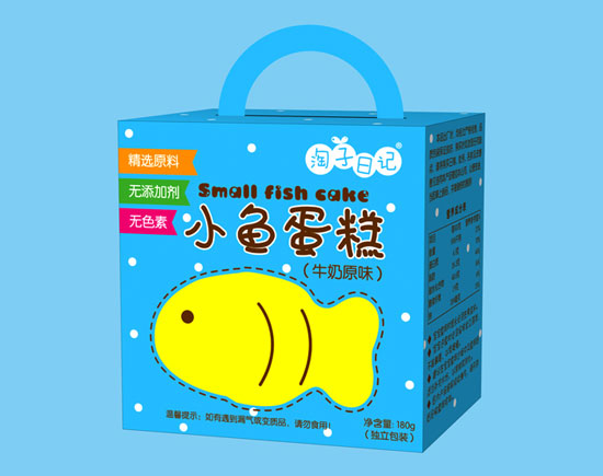 淘子日记小鱼蛋糕牛奶原味