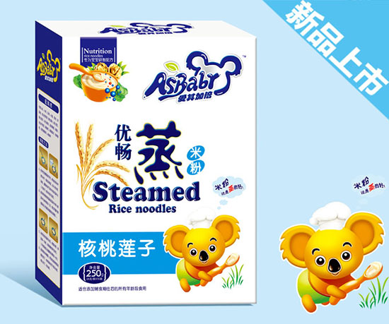 爱其加倍核桃莲子蒸米粉