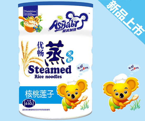 爱其加倍核桃莲子蒸米粉