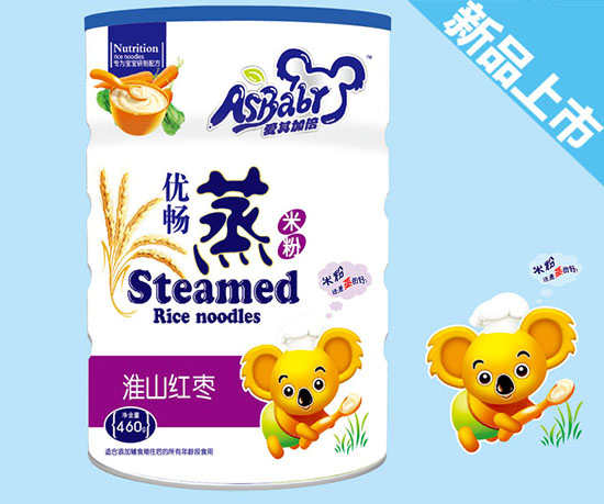 爱其加倍淮山红枣蒸米粉