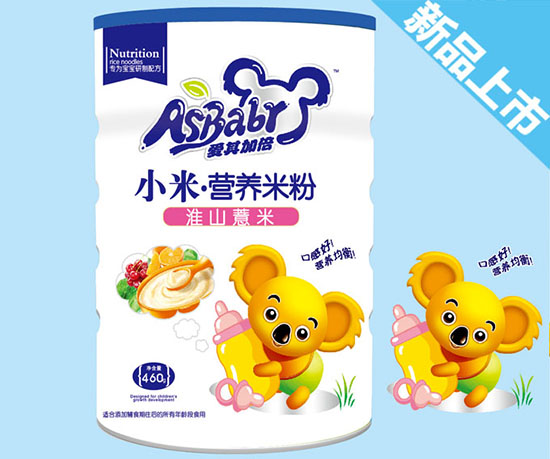 爱其加倍淮山薏米小米营养米粉