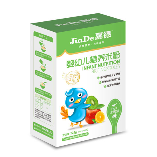 嘉德水果型婴幼儿营养米粉