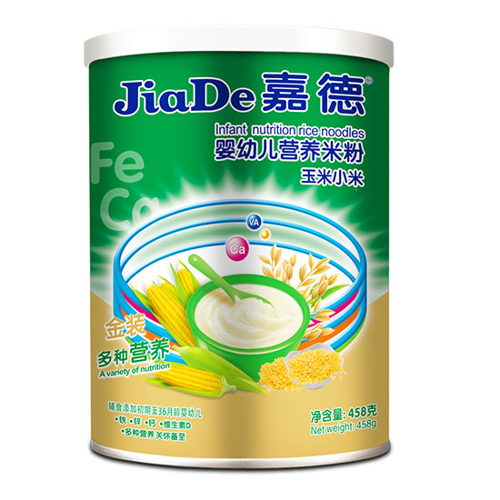 嘉德玉米小米幼儿营养米粉458G