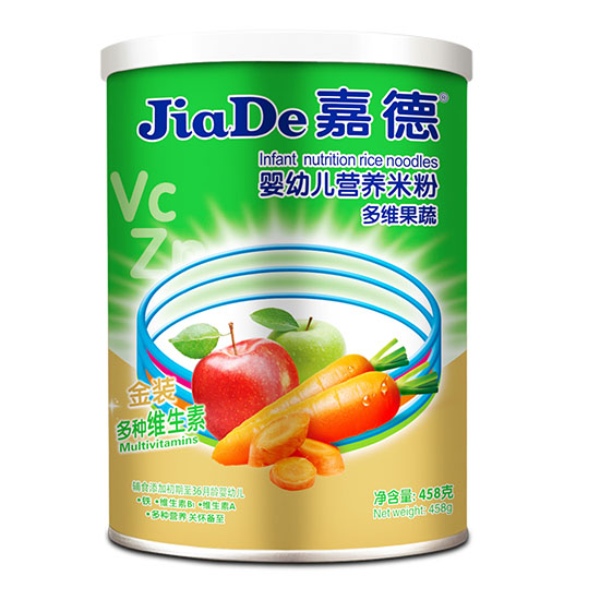 嘉德多维果蔬婴幼儿营养米粉458G
