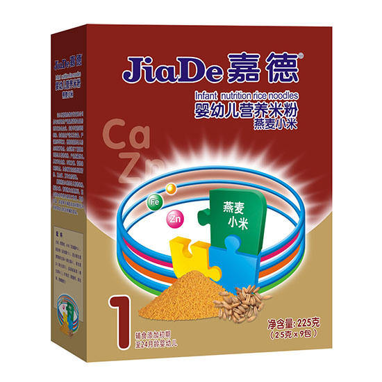 嘉德燕麦小米婴幼儿营养米粉