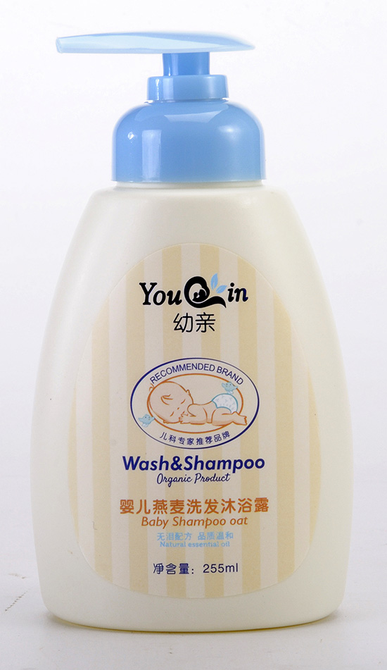 幼亲婴儿燕麦洗发沐浴露255ml