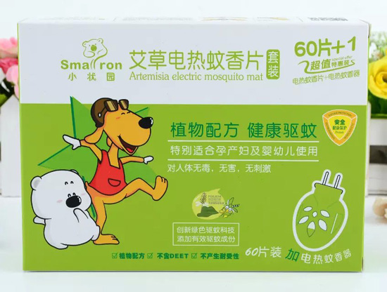小状园艾草电热驱蚊60片
