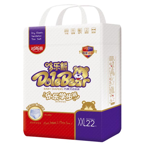 哆乐熊乐乐学步裤XXL22