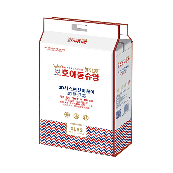 护儿爽3D悬浮芯纸尿裤(大包)XL52片