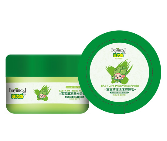 贝优杰宝宝清爽玉米热痱粉