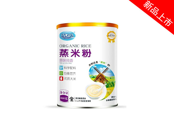 聪贝乐原味纯香蒸米粉听装