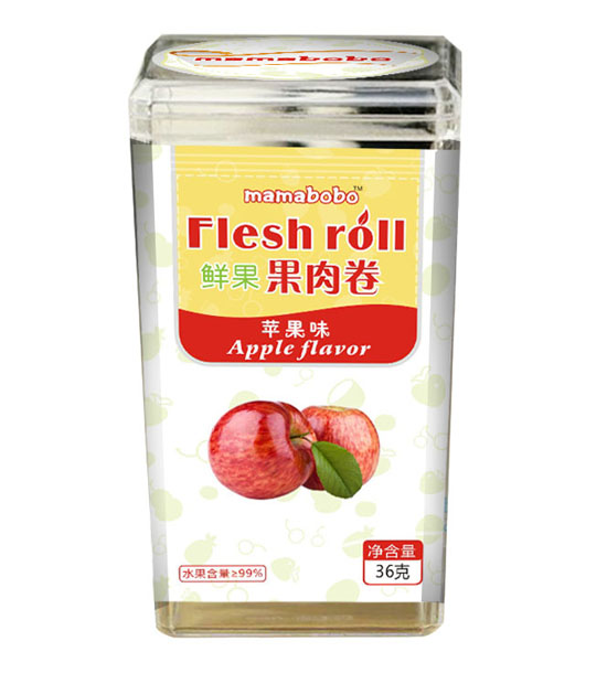 mamabobo苹果味果肉卷