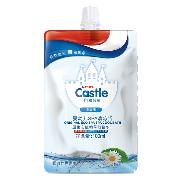 自然城堡婴幼儿SPA清凉浴清爽型100ml
