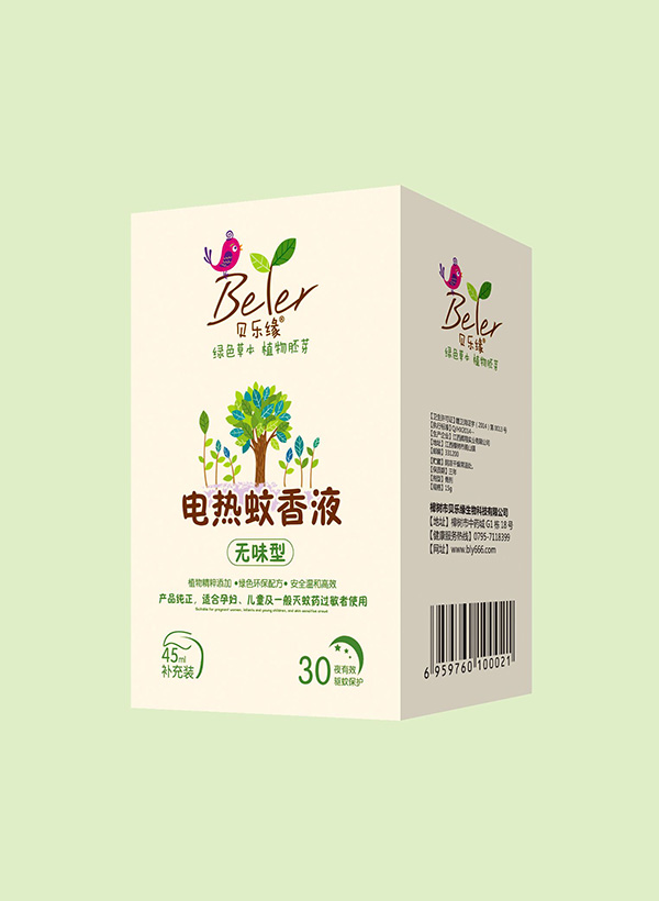 贝乐缘无味型电热蚊香液