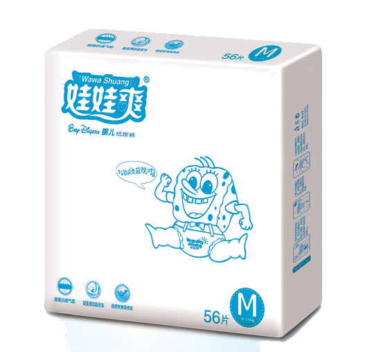 娃娃爽超能吸纸尿裤M
