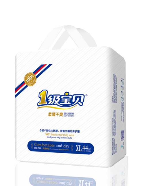 1级宝贝柔薄干爽纸尿裤XL码44片