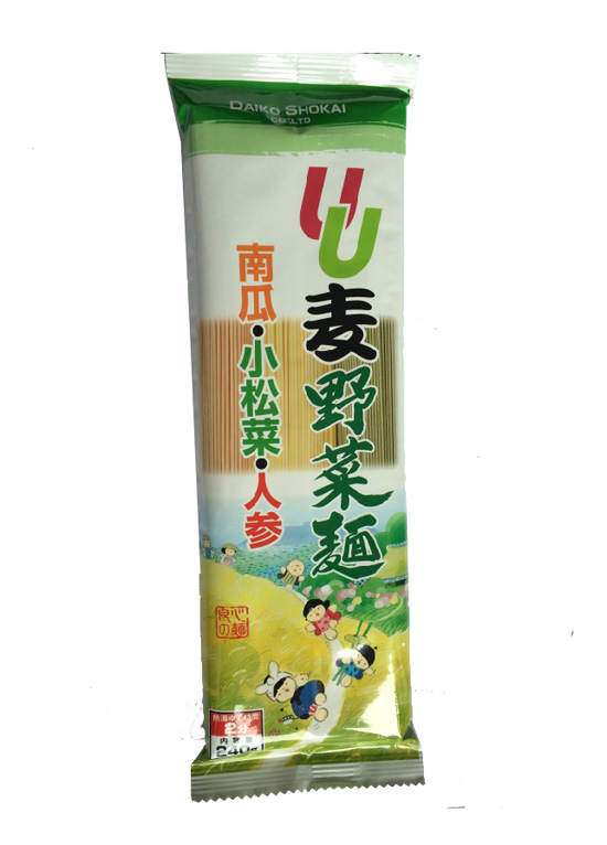 UU麦南瓜小松菜野菜面