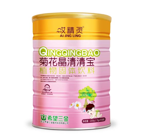 哎精灵菊花晶清清宝桶装