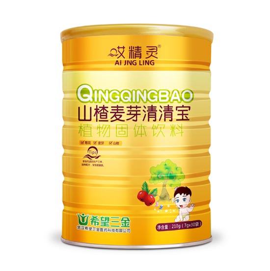 哎精灵山楂麦芽清清宝桶装