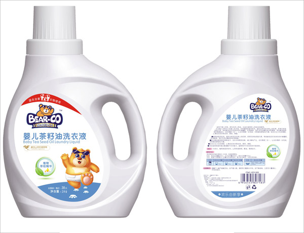 酷酷熊大大婴儿茶籽油洗衣液(1kg)