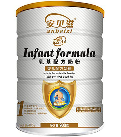 安贝滋金A装婴儿乳基配方奶粉1段