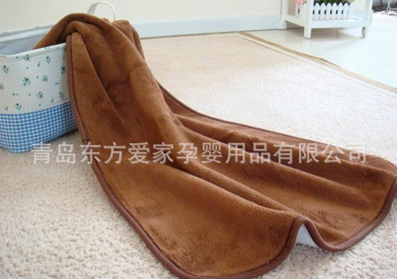 哈尼宝贝儿童毯子棕