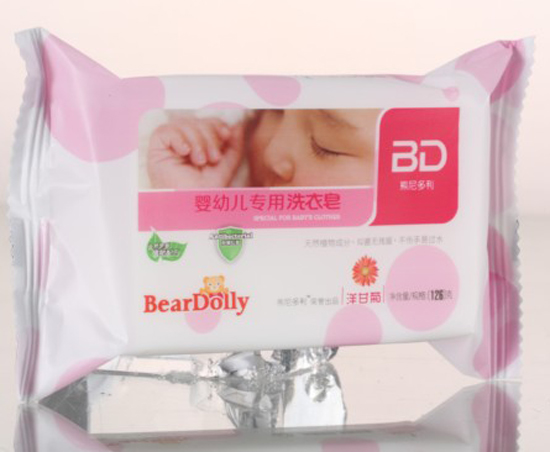 熊尼多利婴幼儿洋甘菊专用洗衣皂1