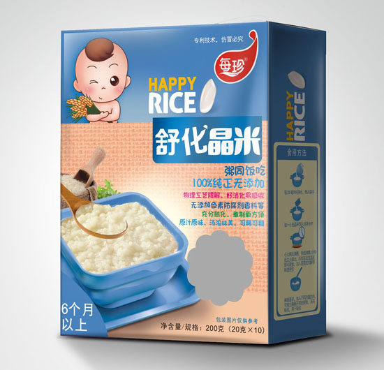 每珍舒化晶米粥同饭吃