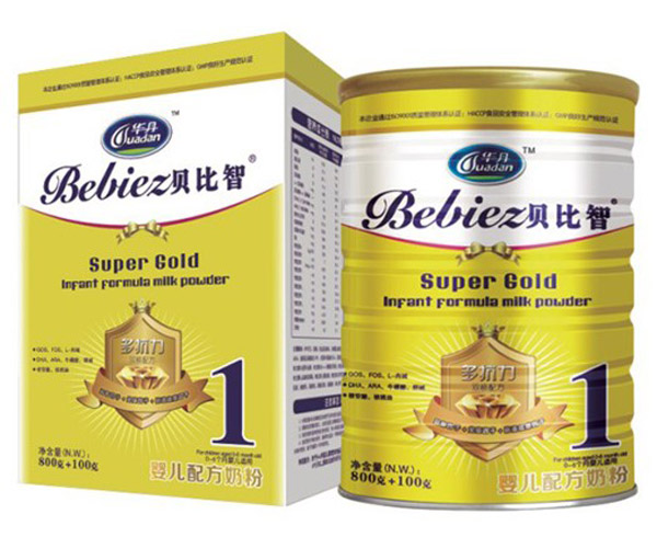贝比智超金装婴儿配方奶粉1段
