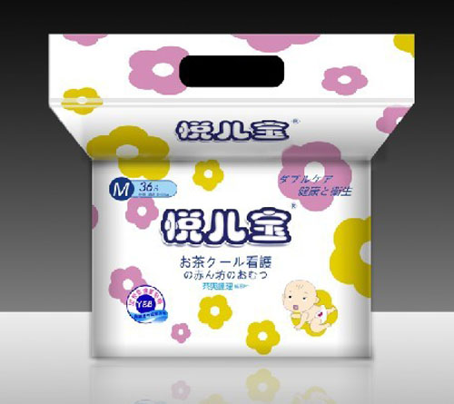 悦儿宝茶爽尿片M码