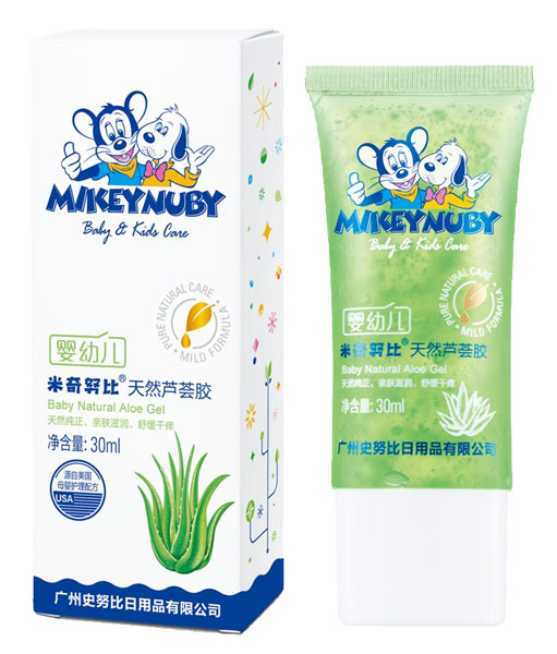 米奇努比天然芦荟胶
