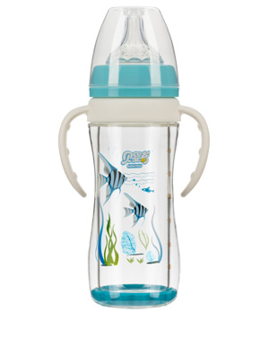 ��Ӥ��220ml����˫�����������ƿ