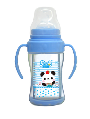 ��Ӥ��180ml����˫�㲣����ƿ��ɫ