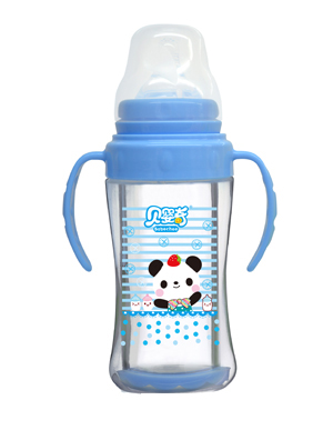 ��Ӥ��240ml����˫�㲣����ƿ��ɫ