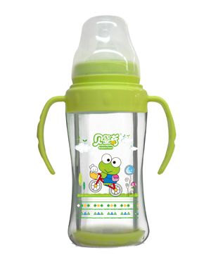 ��Ӥ��240ml����˫�㲣����ƿ��ɫ