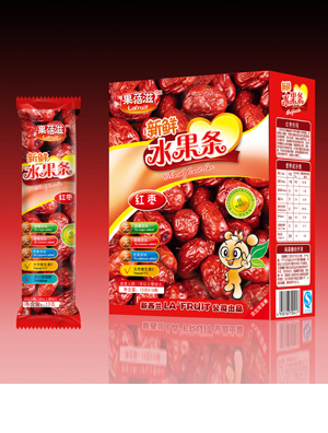 果蓓滋新鲜水果条红枣