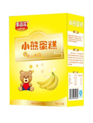 果蓓滋小熊蛋糕香蕉味