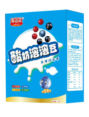 果蓓滋酸奶溶溶豆蓝莓混合味