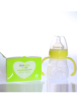 ���ı���150ml����˫���Զ��轺��ƿ