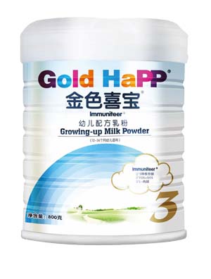 金色喜宝免疫力幼儿乳粉3段800g